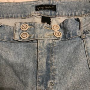 Lane Bryant-Light Washed Cropped Denim-Size20